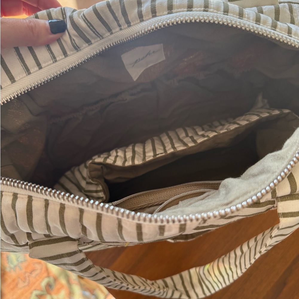 PEHR striped diaper bag - Picture 3 of 5